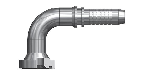 1’1/2 60,3 mm FLANŞLI 90° DİRSEK HORTUM UCU REKOR 3000 SERİSİ