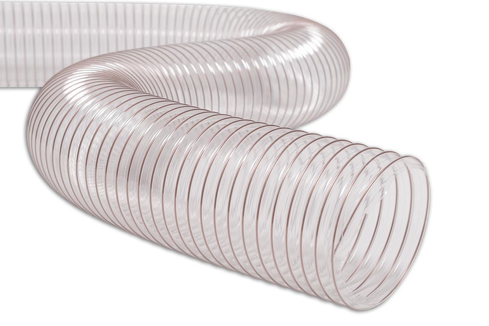3 inçØ 76 mm POLİÜRETAN PU 70 Talaş Emme Hortumu 10 MT