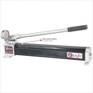 P2C300-40 Hidrolik Yüksek Basınç Çift Hızlı El Pompası 300 Bar 1.75 lt.