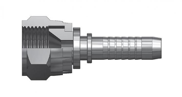 5/8 34,1 mm FLANŞLI 90° DİRSEK HORTUM UCU REKOR 6000 SERİSİ