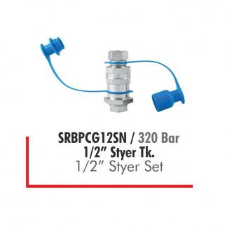 SRBPCG12SN Stayer Damper Adaptörü-Takım “Plastik Kapaklı” 320 Bar