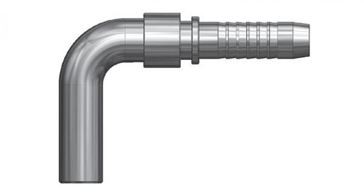 1/2 12 mm BORU UÇLU 90° DİRSEK HORTUM UCU REKOR