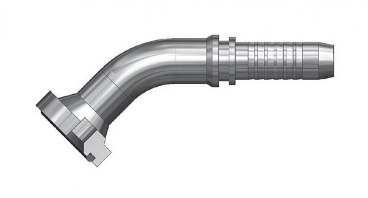 2’1/2 84,1 mm FLANŞLI 45° HORTUM UCU REKOR 3000 SERİSİ