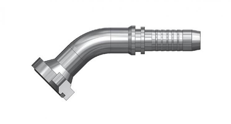 1’1/2 63,5 FLANŞLI 45° HORTUM UCU REKOR 6000 SERİSİ