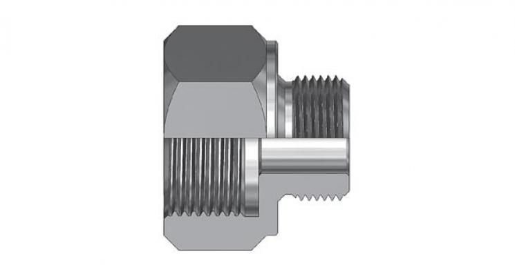 5/8 38,1 mm FLANŞLI 45° HORTUM UCU REKOR 3000 SERİSİ