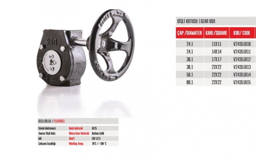 17X17 mm Dişli Kutusu - Gear Box