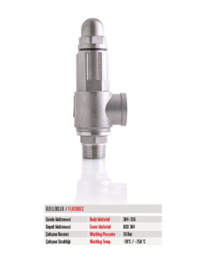 Ø100 0-500 °C Termometre Daldırma Boyu 10 cm Alttan Bağlantılı G 1/2