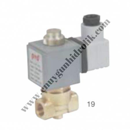 1/4 BUHAR SOLENOİD VALF NORMALDE KAPALI ( N.K )