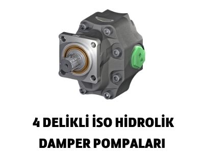 4 DELİKLİ İSO HİDROLİK DAMPER POMPALARI