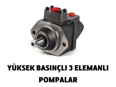 3 ELEMANLI YÜKSEK BASINÇLI POMPALAR