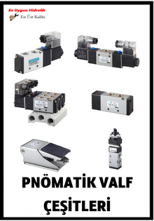 PNÖMATİK VALF MODELLERİ