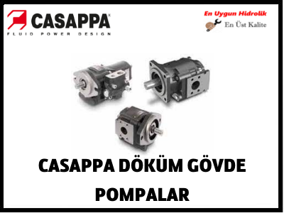 CASAPPA DÖKÜM GÖVDE POMPALAR
