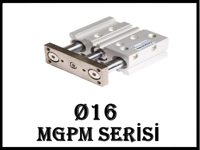 Ø16 MGPM SERİSİ SİLİNDİR PNÖMATİK PİSTON