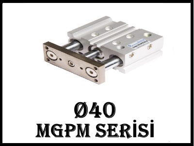 Ø40 MGPM SERİSİ SİLİNDİR PNÖMATİK PİSTON