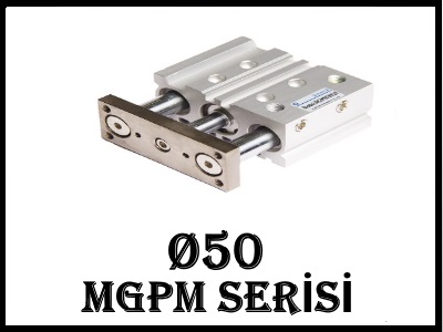 Ø50 MGPM SERİSİ SİLİNDİR PNÖMATİK PİSTON