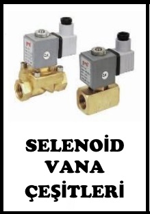 SELENOİD VALF VE BOBİNLER SELENOİD VANALAR VE BOBİNLER